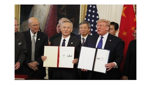 中美第一阶段经贸协议:税率从15%降至7.5%